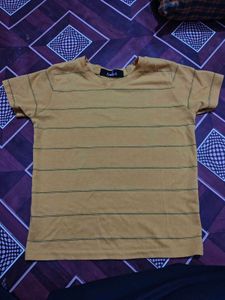 Yellow Striped T-Shirt