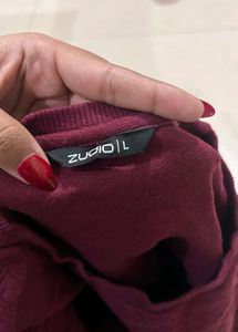 Maroon Sweatshirt For Women