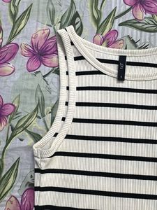 Striped Ribbed Tank Top