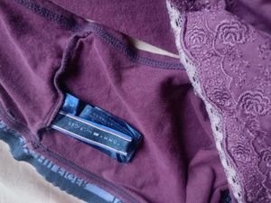 Tommy Hilfiger Purple Lingerie Set