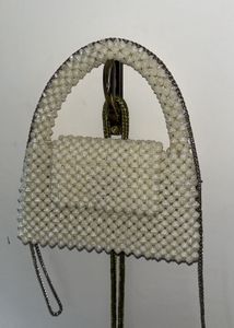 Beaded Evening Clutch with Chain