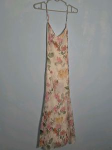Vintage Floral Maxi Dress