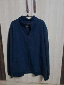Men's Navy Blue Casual Jacket 3xl