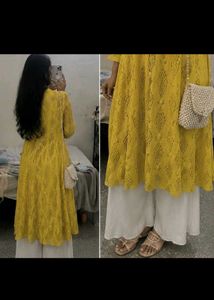 Beautiful Yellow Kurta
