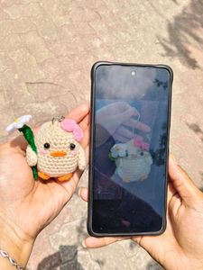 Cute Crochet Duck Keychain ❣️☺️