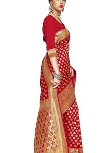 Royal Red Banarasi Silk