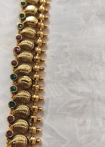 Traditional 1gm Gold Set with Ear Rings