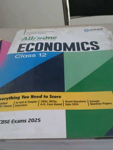 All in One Economics Class 12 CBSE 2025