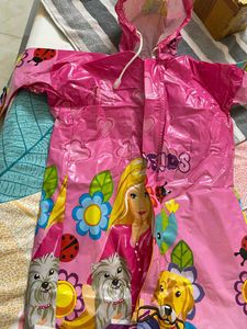 Pink Heart Raincoat