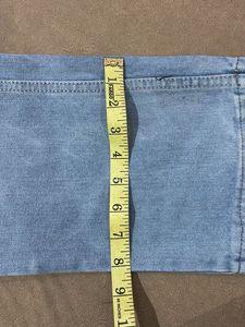 calvin klein jeans blue colour damaged good jean