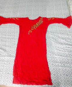 Red kurta