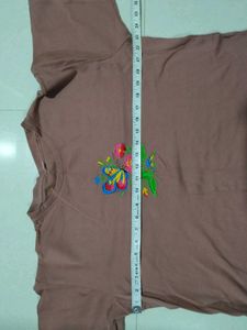 Embroidered Butterfly T-Shirt