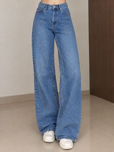 Light Wash Wide Leg Jeans