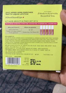 Just Herbs Lipstick Kit