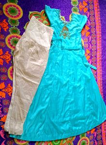 ✨New Cyon Colour Anarkali Set✨🗣️