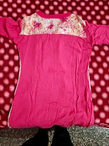 Vibrant Floral Print Kurta