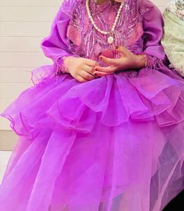Purple Girls' Occasion Dress