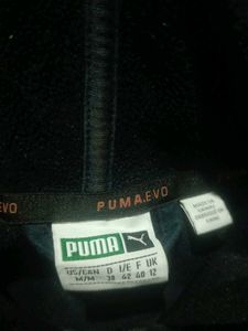 Puma Black Zip-Up Hoodie