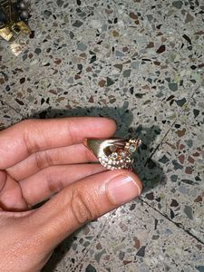 Set of 2 Statement Rings
