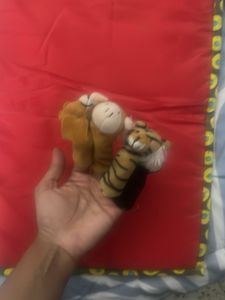 Set of 4 Animal Finger Puppets