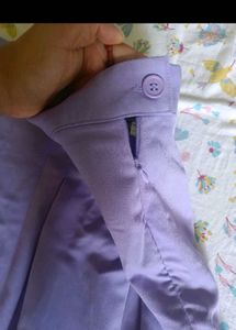Pleated Lavender Mini Skirt korean H&amp;M Y2K