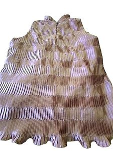 MISH Rose Gold Pink Sleeveless Top