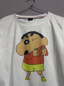 shinchan crop t shirt