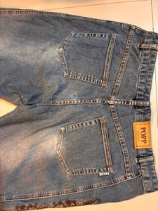 Y2K ⭐️ Embellished Flared embroidered Jeans