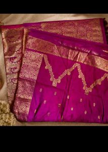 new  Silk Saree with  kurti set