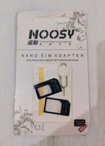 Sim Card Adapter Kit With Eject Pin Nano
