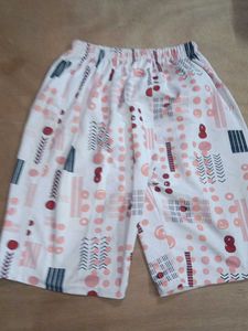 White Printed Kurta Set