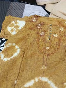 Embroidered night gown