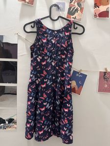 Printed Sleeveless Mini Dress