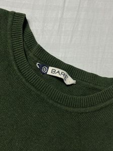 Dark Green Sleeveless Knit Top