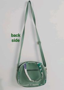 Cute Green Floral sling Bag
