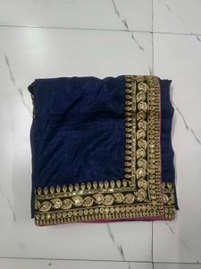 Embroidered Saree with Blouse