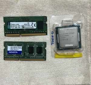 Intel Core i3 4160T CPU & RAM DDR3 2GB*2