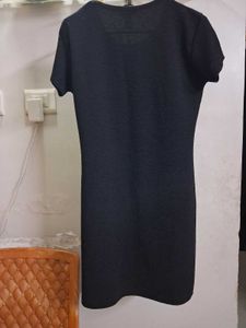 Classic Black Short Sleeve Dress