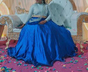 Blue Party' Ware Crop Top 🧿
