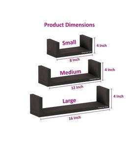 Wooden Shelf (Set Of 3)