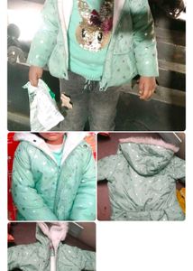 combo Cute Mint Green Kids Jacket