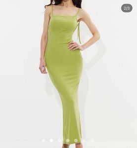 Green Bodycon Midi Dress