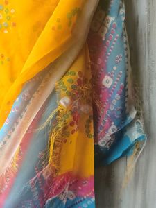 Yellow Saree