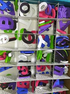 Magnetic Alphabets