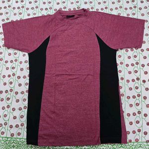 Maroon sports t-shirt