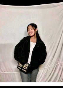 Stylish Black Puffer Jacket
