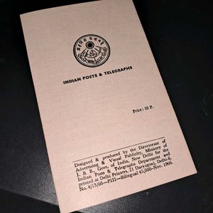 1966 First Day cancellation Brochure
