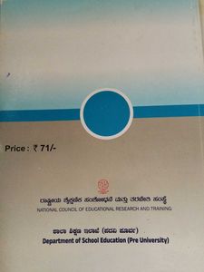 chemistry part 1 and 2 textbooks for second PUC