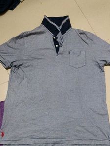 Men's Striped Polo Shirt