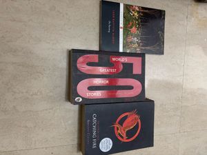 Collection of 3 Books - Catching Fire, Horror Stor
